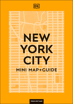 Paperback DK New York City Mini Map and Guide Book