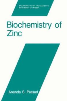 Hardcover Biochemistry of Zinc Book