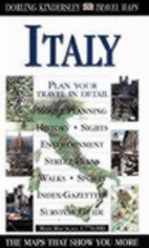 Map DK Eyewitness Travel Map: Italy (DK Eyewitness Travel Maps) Book
