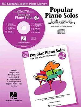 Paperback Popular Piano Solos - Level 2 - CD: Hal Leonard Student Piano Library Book