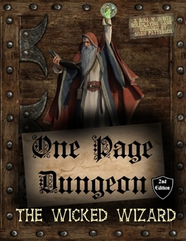 Paperback One Page Dungeon: The Wicked Wizard Book