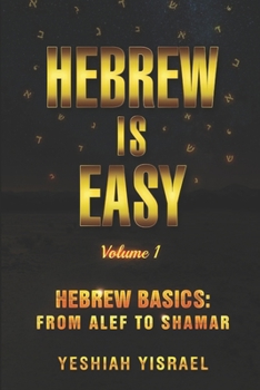 Paperback Hebrew is Easy: Volume 1 Book