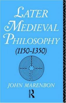 Paperback Later Medieval Philosophy Book