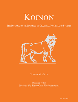 Paperback Koinon VI, 2023: The International Journal of Classical Numismatic Studies Book