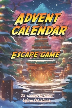 Paperback Advent calendar: Escape Game: Color edition - 25 riddles to solve before Christmas Book
