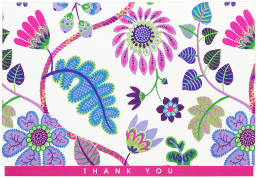Fantasy Floral Thank You Notes (Stationery, Note Cards, Boxed Cards)