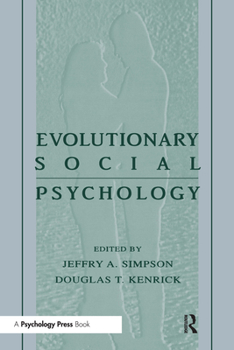 Paperback Evolutionary Social Psychology Book