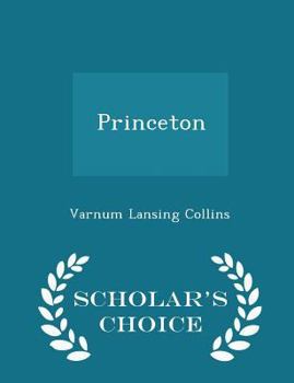 Paperback Princeton - Scholar's Choice Edition Book