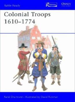 Hardcover Colonial Troops 1610-1776 Book