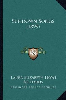 Paperback Sundown Songs (1899) Book