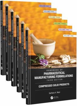 Paperback Handbook of Pharmaceutical Manufacturing Formulations, Third Edition Book