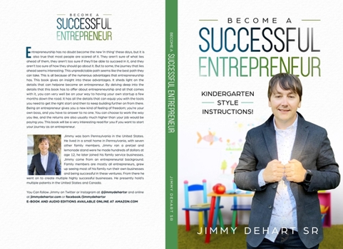 Paperback Become A Successful Entrepreneur: Kindergarten Style Instructions! Book