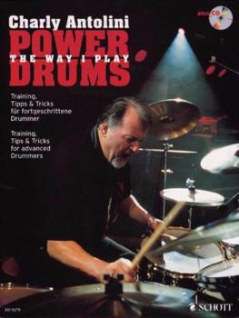 Hardcover Power Drums: Training, Tips & Tricks for Advanced Drummers Book