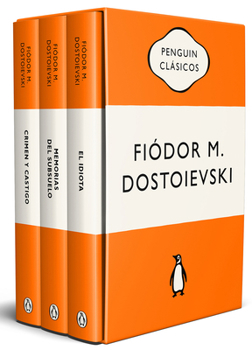 Estuche Dostoievski (Contiene: Crimen Y Castigo; Memorias del Subsuelo; El Idiota) Edición Icónica / Dostoevsky Box Set (Includes: Crime and Punishmen