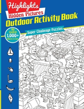 Paperback Outdoor Activity Book (Highlights Hidden Pictures) Book