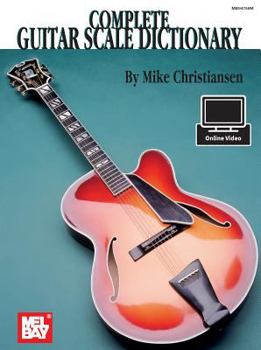 Paperback Complete Guitar Scale Dictionary Book