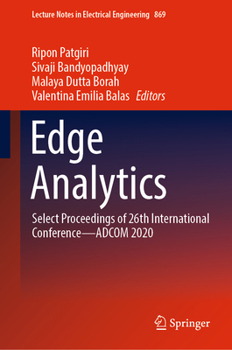 Hardcover Edge Analytics: Select Proceedings of 26th International Conference--Adcom 2020 Book