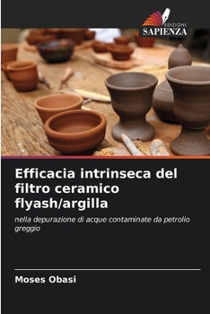 Paperback Efficacia intrinseca del filtro ceramico flyash/argilla [Italian] Book