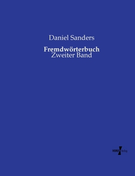 Paperback Fremdwörterbuch: Zweiter Band [German] Book