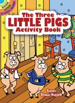 Paperback The Three Little Pigs Activity Book