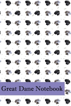 Paperback Great Dane Notebook Book