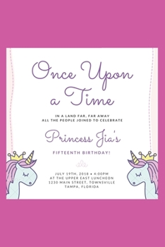Once Upon a time: princess (5th birthday)