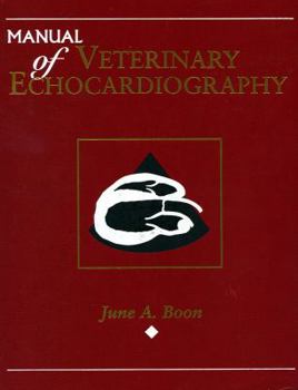 Hardcover Manual of Veterinary Echocardiography Book