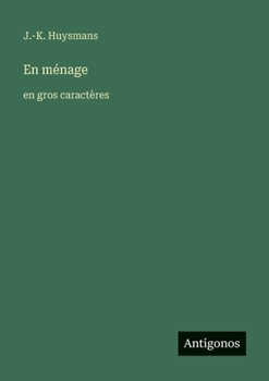 En ménage: en gros caractères (French Edition)