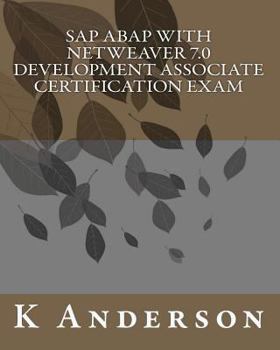 Paperback SAP ABAP with NetWeaver 7.0 Development Associate Certification Exam Book