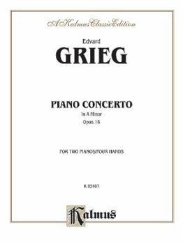 Paperback Piano Concerto in A Minor, Op. 16 (Kalmus Edition) Book