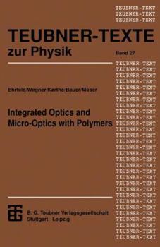 Paperback Integrated Optics and Micro-Optics with Polymers [German] Book