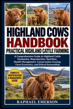 HIGHLAND COWS HANDBOOK: PRACTICAL HIGHLAND CATTLE FARMING: A Comprehensive Guide to Highland Cattle Husbandry, Reproduction, Nutrition, Health ... Farm Economics, and Ethical Stewardship