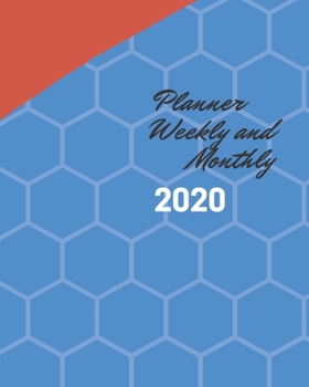 Paperback Planner Weekly and Monthly 2020: Weekly & Monthly Planner Jan 1, 2020 to Dec 31, 2020: (2020 Pretty Simple Planners) Book