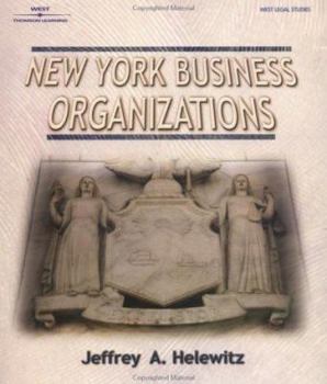 Paperback New York Business Organizations Book