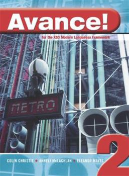 Paperback Avance (Avance Language) (Book 2) (French Edition) Book
