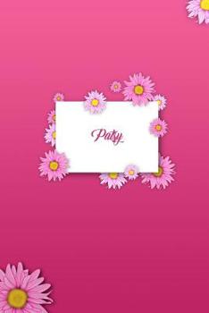 Patsy: Personalized Daily Prayer Journal, Custom Guided Pages with Biblical Verses and Scripture Prompts for Devout Religious Women
