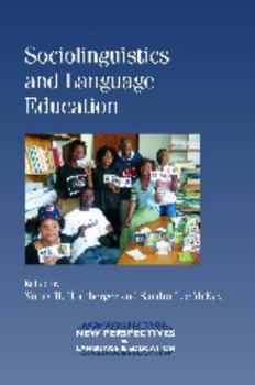Paperback Sociolinguistics and Language Education Book