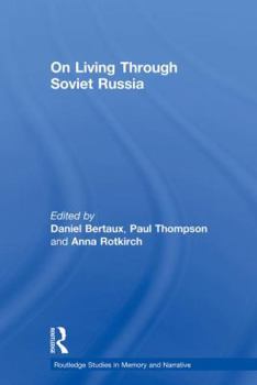 Paperback On Living Through Soviet Russia Book