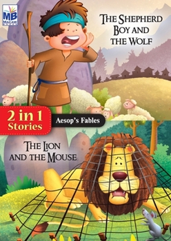 Paperback Aesop Fables: The Shepherd boy AND The Lion Book
