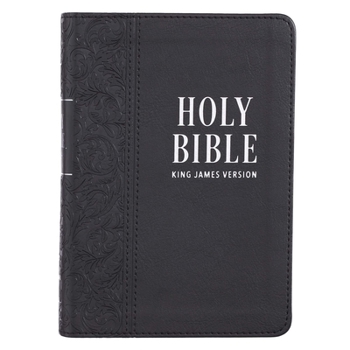 Leather Bound KJV Compact Large Print LL Black [Large Print] Book
