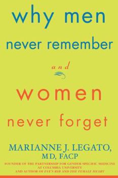 Hardcover Why Men Never Remember and Women Never Forget Book