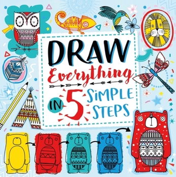 Paperback Draw Everything in 5 Simple Steps Book
