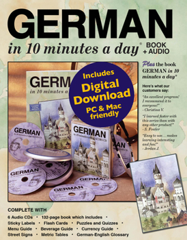 German in 10 Minutes a Day® (10 Minutes a Day Series) - Book  of the 10 Minutes a Day