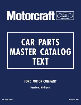 1973 - 1979 Ford Car Parts Catalog Set - Text & Illustrations By Detroit Iron
