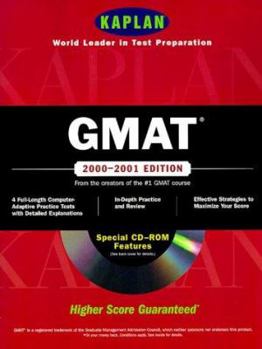 Paperback Kaplan GMAT [With CDROM] Book