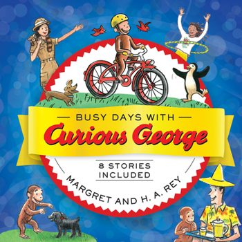 Hardcover Busy Days with Curious George Book