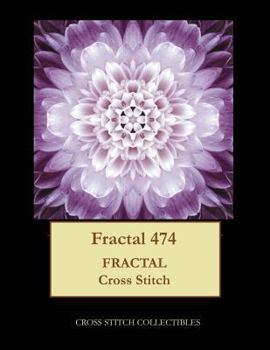 Paperback Fractal 474: Fractal cross stitch pattern [Large Print] Book