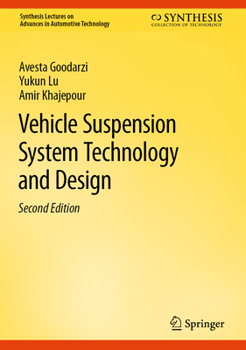 Hardcover Vehicle Suspension System Technology and Design Book