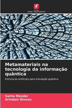 Paperback Metamateriais na tecnologia da informação quântica [Portuguese] Book