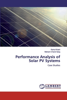 Paperback Performance Analysis of Solar PV Systems Book